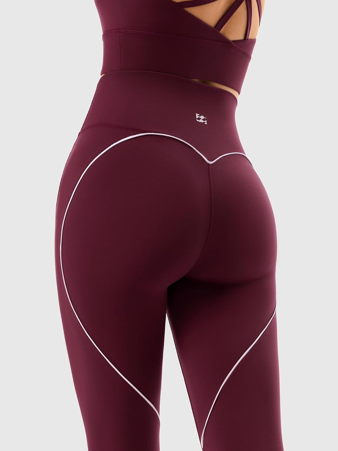 Women's High Waisted Yoga Leggings with Tummy Control, No Front Seam Scrunch Butt Lifting Yoga Pants