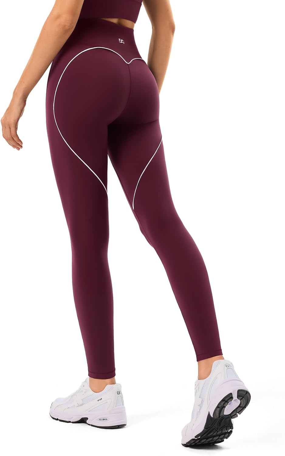 Women's High Waisted Yoga Leggings with Tummy Control, No Front Seam Scrunch Butt Lifting Yoga Pants