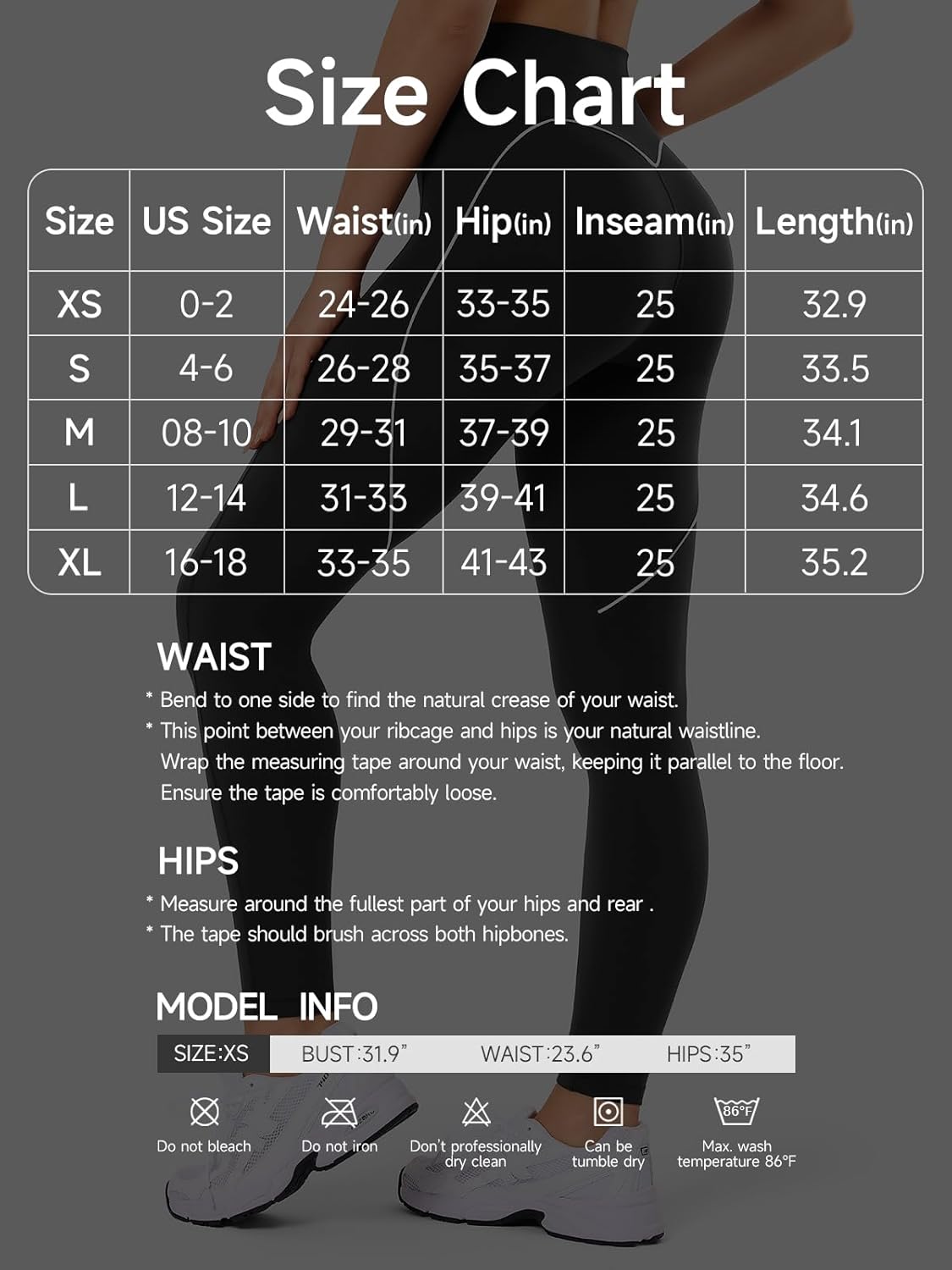 Women's High Waisted Yoga Leggings with Tummy Control, No Front Seam Scrunch Butt Lifting Yoga Pants